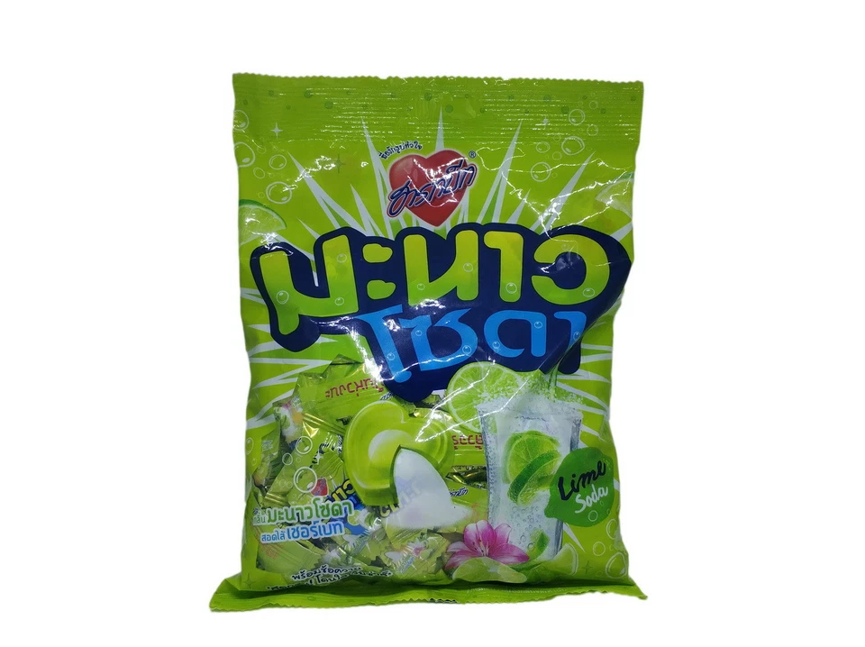 3 paquetes Heartbeat lima soda Sherbet caramelo agrio 100 comprimidos 300 g Foto 2 de 3