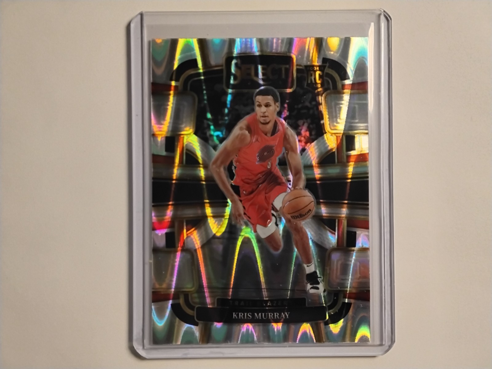 2023-24 Panini Select - Concourse Kris Murray #91 Tectonic Prizm (RC)