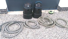 2x OASE Pondovac Vacuum Cleaner hoover - Pond koi fish carp tank USED working