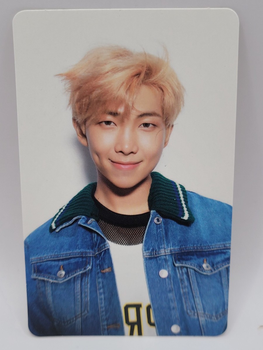 BTS / LOVE YOURSELF Official Photo Card - RM (Nam Joon - 9EA