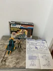 VINTAGE 1988 GI JOE GIJOE ZANZIBAR AND HIS AIR SCOOTER BOXED FR NICE CONDITION