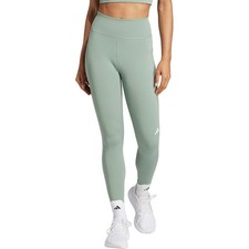 ADIDAS Women's "Own The Run" Full-Length Running Legging NWT Silver Green MEDIUM