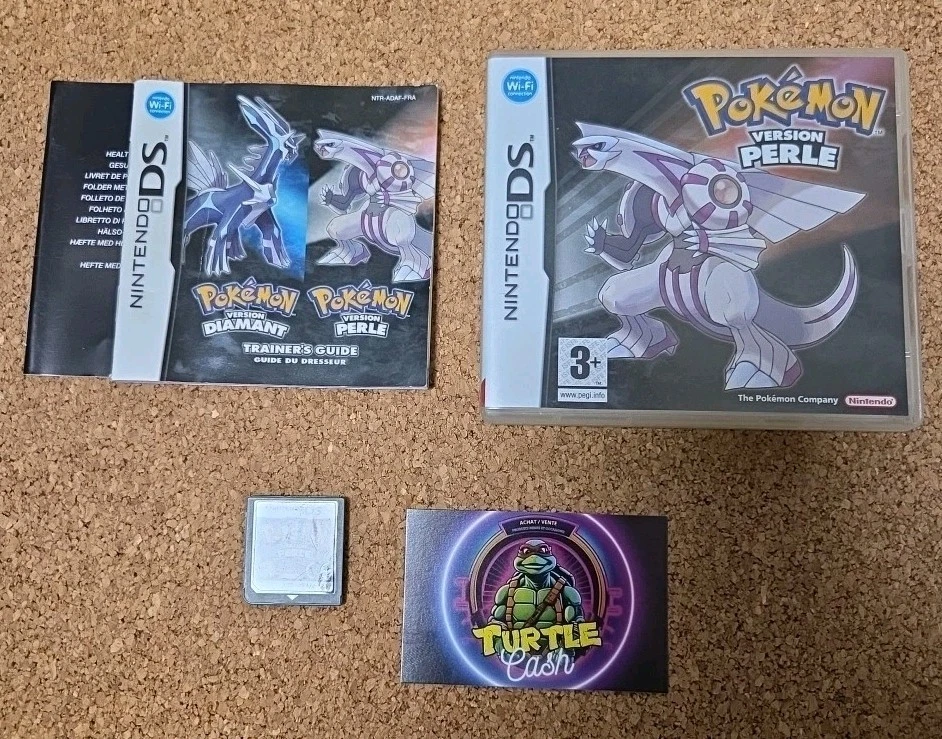 Livret Pokémon Version Diamant Perle DS - Occasion - État Correct
