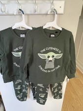 Star Wars Baby Yoda Toddler Pajamas NWT Size 5T Snug Fit