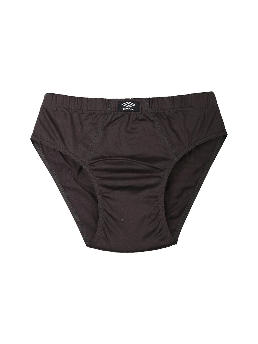 Umbro Set 6 Pezzi Slip Uomo in Cotone Elasticizzato Art. 700 (Bianco, 3/S