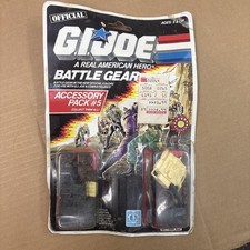 American Hero Battle Gear Accessory Pack  5 GI Joe 1986 Hasbro