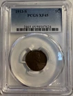 1913-S  Lincoln Cent - PCGS XF45 - Just Graded/New Holder