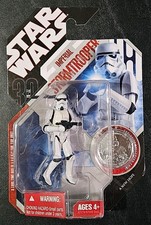 Star Wars 30th Anniversary 20 Imperial Stormtrooper Action Figure New MOC Coin