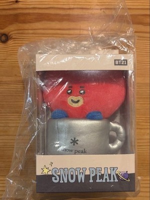 BT21 TATA Snow Peak Collab Stuffed Toy Mug Keyring Unused Boxed