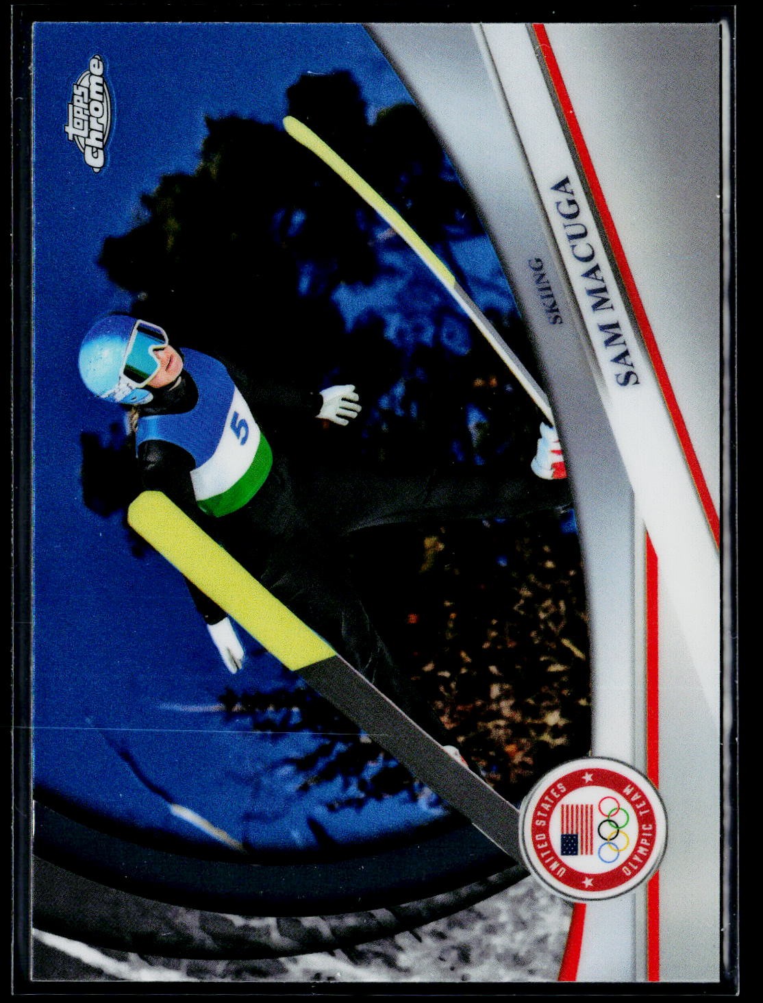 2026 Topps Chrome U.S. Winter Olympic & Paralympic Team Hopefuls #68 Sam Macuga