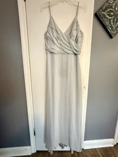 Klhoe Jaymes Grey/  Silver  Formal Dress Size 14