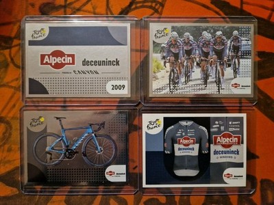2025 Panini TOUR DE FRANCE Sticker Collection ALPECIN deceuninck TEAM LOT of 4