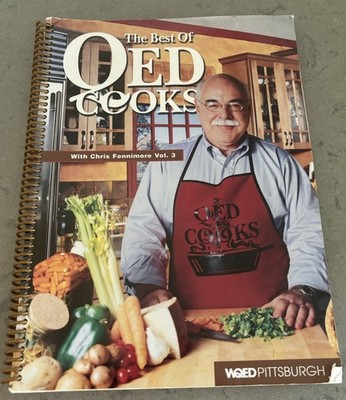 The Best of QED Cooks with Chris Fennimore Volume 3 Spiral Bound Cookbook.