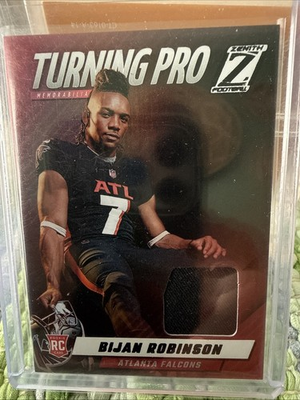 #ad 2023 Panini Zenith Turning Pro Memorabilia Bijan Robinson #TPM BRN MEM RC $15.00