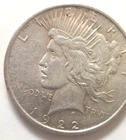 1922 Peace Dollar $1 90% Silver Business Strike US Coin Circulated