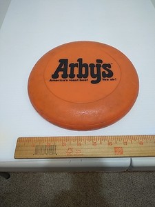 ARBY'S Colt & Dumont Discus Frisbee Flying Disc Advertising Marketing Promo USA