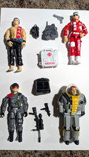 GI Joe Vintage Quick Kick Lifeline Low Light Deepsix Loose Set Lot