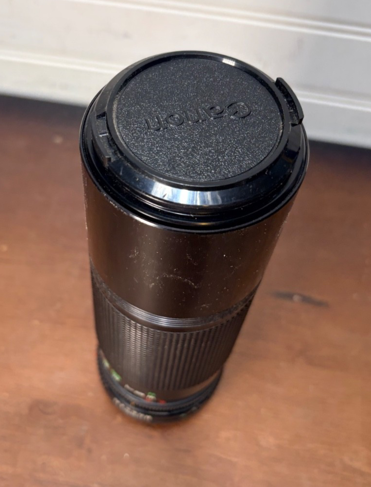 Vtg Canon Zoom Camera Lens FD 100-200mm 1:5.6 | eBay