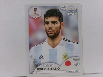 2018 Fifa World Cup Russia Album Stickers Made in Italy Federico Fazio #264
