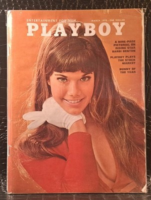 BARBI BENTON Vintage Playboy Magazine March 1970 Cover Iconic OOP | eBay