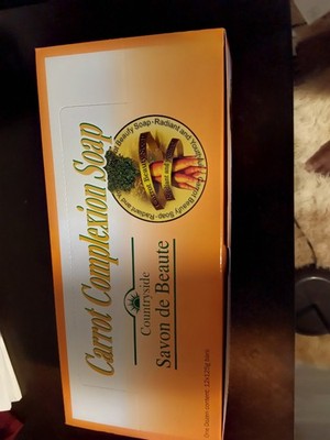 6-Pack CARROT COMPLEXION SOAP BEAUTY BAR  125g (each) BRAND NEW!