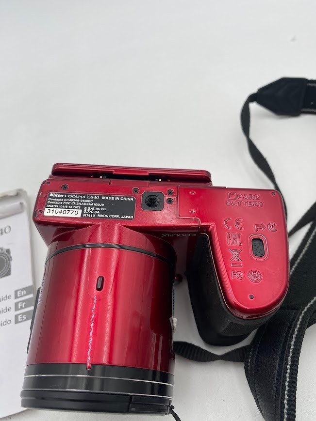 ニコン】NIKON COOLPIX L840 レッド【美品】Wi-Fi◯ 【公式通販】
