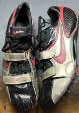 VTG Y2K Nike Zoom Superfly R2 Black Gold Red Running Track Spikes Men 12 US READ
