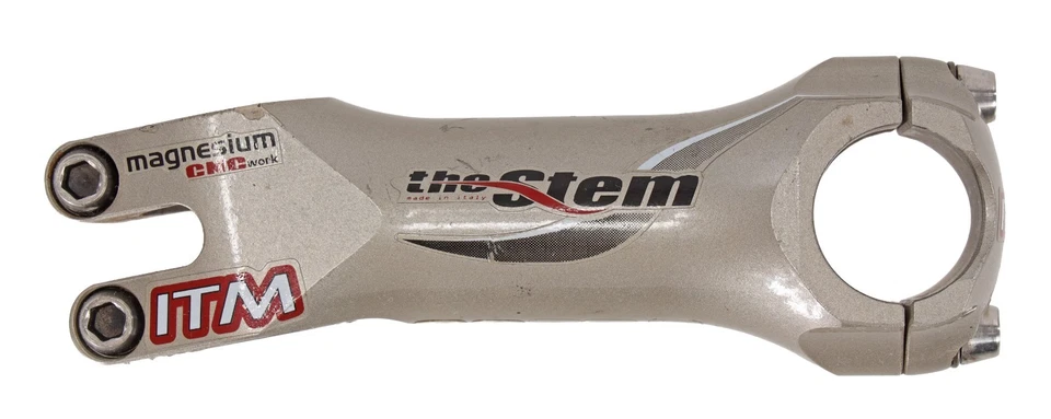 ITM the Stem Magnesium Road Bike 25.4 x 100mm 1 1/8" Titanium -20º Gravel 98g - Image 2 of 4