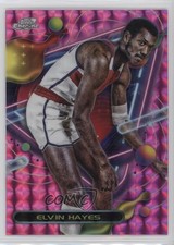 2023-24 Topps Cosmic Chrome Pink Galaxy Refractor Elvin Hayes #139 HOF 15ty