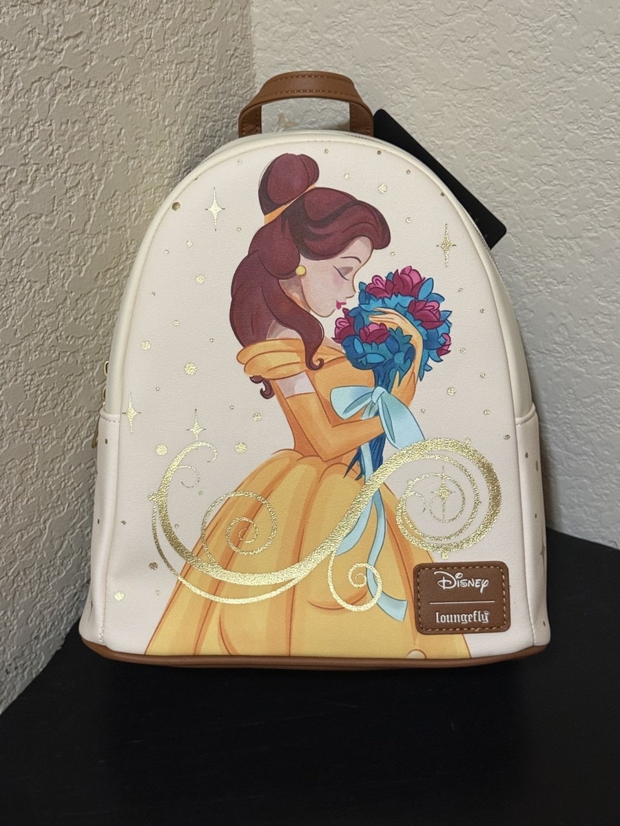beauty and beast mini backpack Loungefly Disney the Princess Series Lenticular : Clothing, Shoes & Jewelry Belle agrees to take his place in exchange for his freedom Loungefly Disney Beauty And The