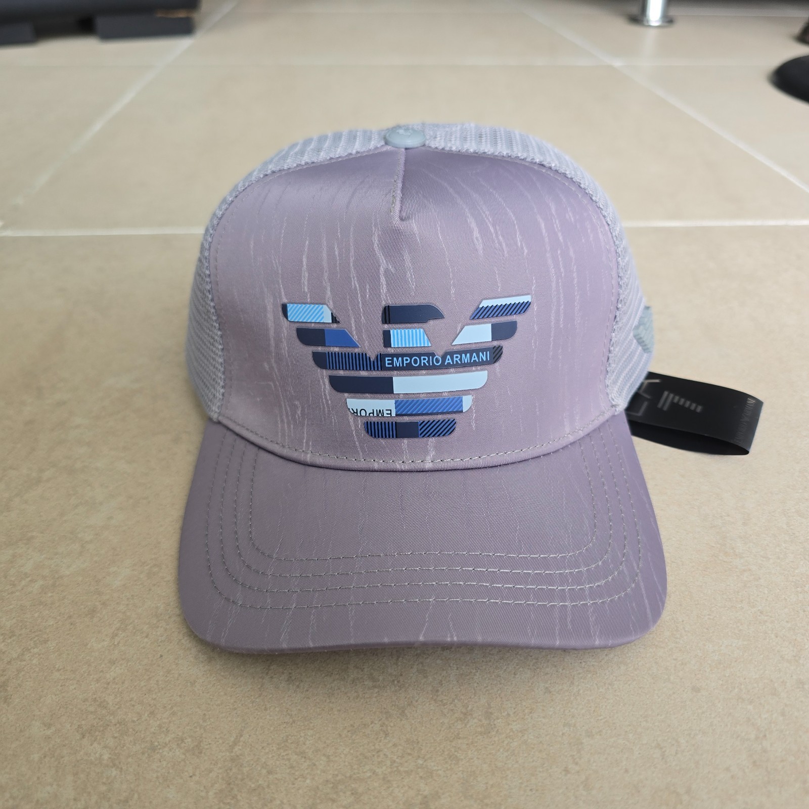 Emporio Armani EA7 Classic Men's Baseball Cap Gray