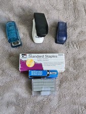 Staplers With Stapless 3 Pack Assorted 