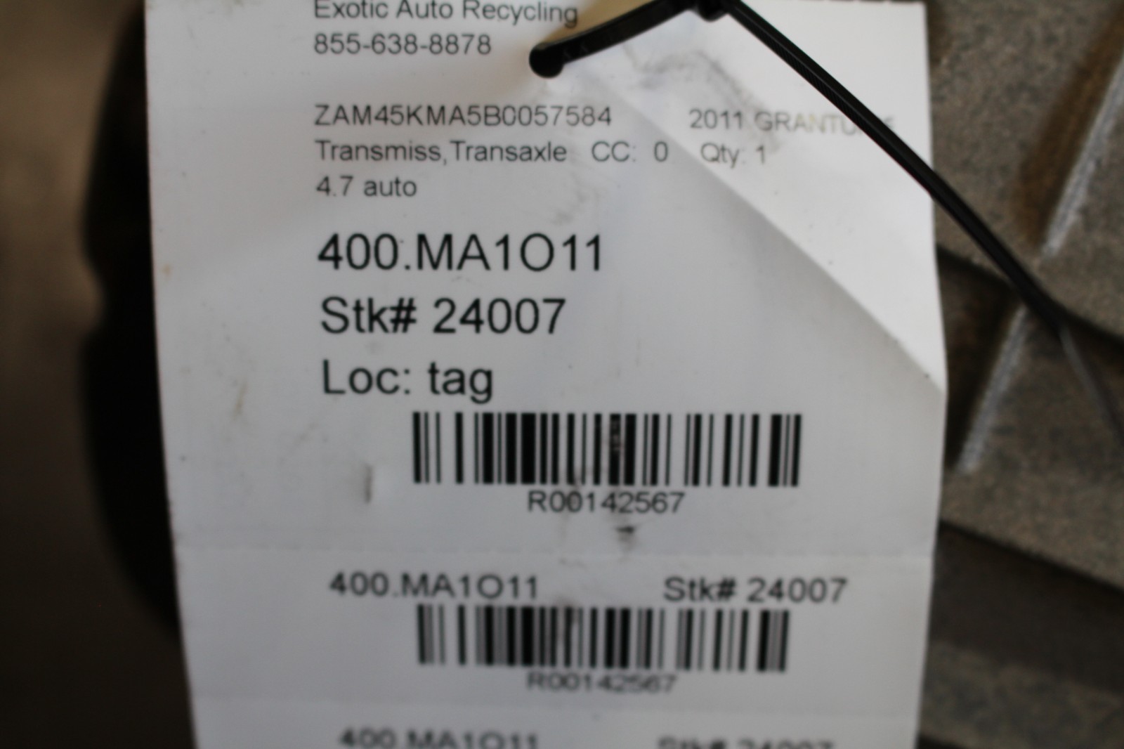 Maserati Granturismo, Transmission / Transaxle, 4.7 Auto, Used