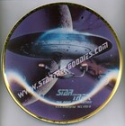 THREE Star Trek: Next Generation PLATES - Picard/Crew/NCC-1701-D - 8.25" Enesco! — photo 6
