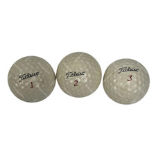 Titleist by Acushnet Golf Balls Acushnet 3 x Balls 1 2 3 Vintage