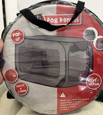 Pop-Up Fabric Dog Kennel, Medium 36 x 22 x 22 in Portable Pet Crate