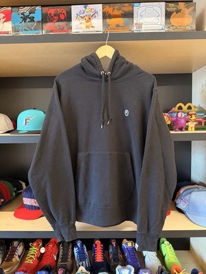 A BATHING APE BAPE ONE POINT Hoodie Black Size L Streetwear