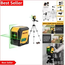 Self Leveling Green Laser Level with Tripod - Perfect for Accurate Installation