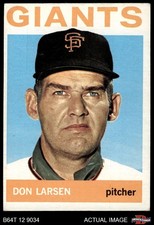 1964 Topps #513 Don Larsen Giants 4 - VG/EX