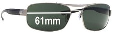 SFx Replacement Sunglass Lenses fits Ray-Ban RB3302 - 61mm Wide