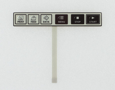 1PCS New For Mitutoyo Roughness Meter SJ-310/410-6KEY Membrane Keypad