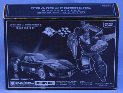 TRANSFORMERS MP-25L LOUDPEDAL COMPLETE BUT DAMAGED MASTERPIECE