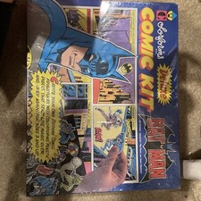 1989 COLORFORMS BATMAN DELUXE COMIC KIT BRAND NEW SEALED NIB