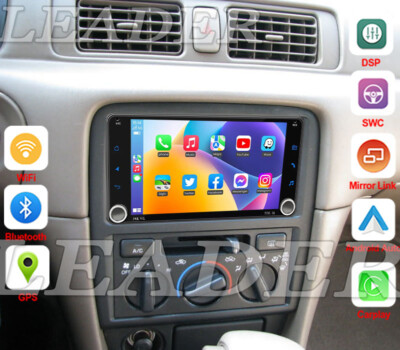 4+64GB CarPlay Android 13 Car Stereo Radio GPS Sat BT For Toyota Camry 1997-2001