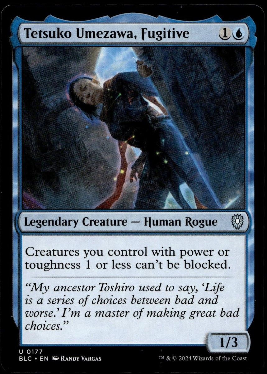 Tetsuko Umezawa, Fugitive #177 MTG Bloomburrow NM X1 | eBay