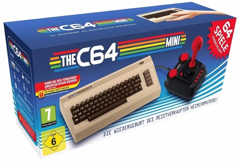THE C64 COMMODORE CLASSIC MINI CONSOLE  NUOVO