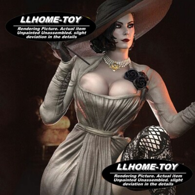 Lady Dimitrescu Resin 1:6 Scale Model Kit Unpainted 3d Print GK Statue  Figure | eBay
