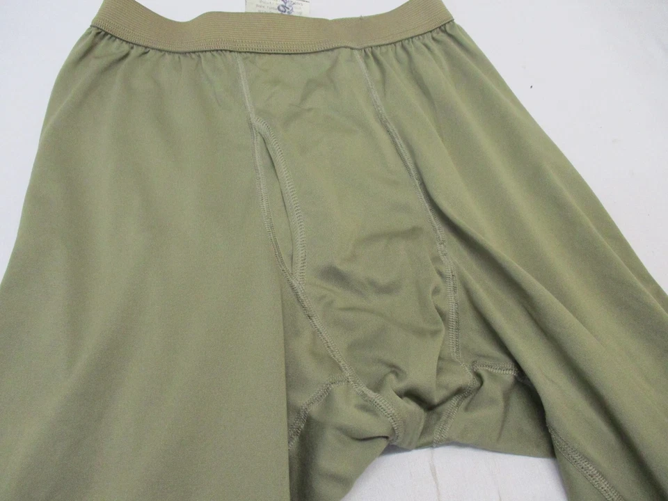 ШЕЛКОВЫЕ ШТАНЫ АРМИИ США УРОВЕНЬ 1 КОЙОТ КОРИЧНЕВЫЕ БРЮКИ PCU БАЗОВЫЙ СЛОЙ НИЗЫ - Изображение 3 из 3