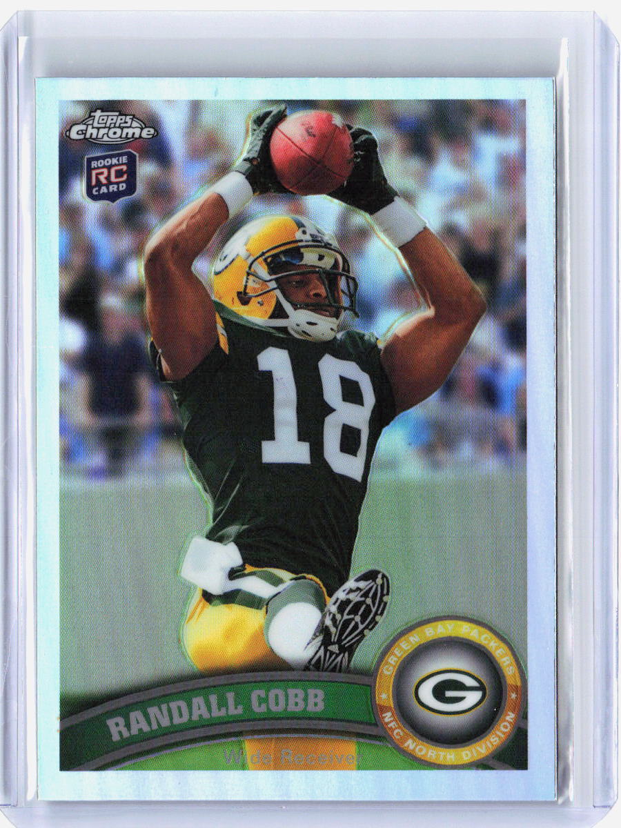 2011 Topps Chrome #93 Randall Cobb Silver Refractors Rookie RC