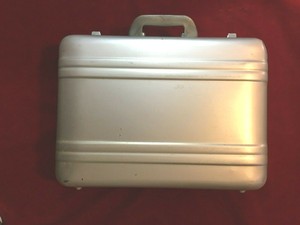 halliburton aluminum briefcase